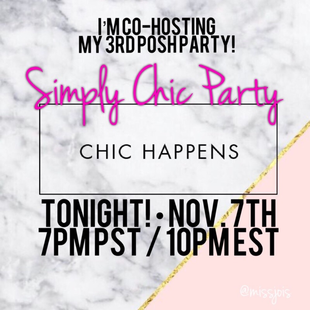 •I'M CO-HOSTING MY 3RD POSH PARTY!! NOV 7TH 2018•